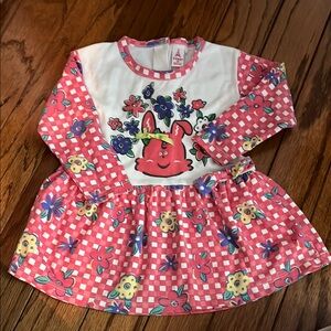 Plaid Pink Kids Button Down dress